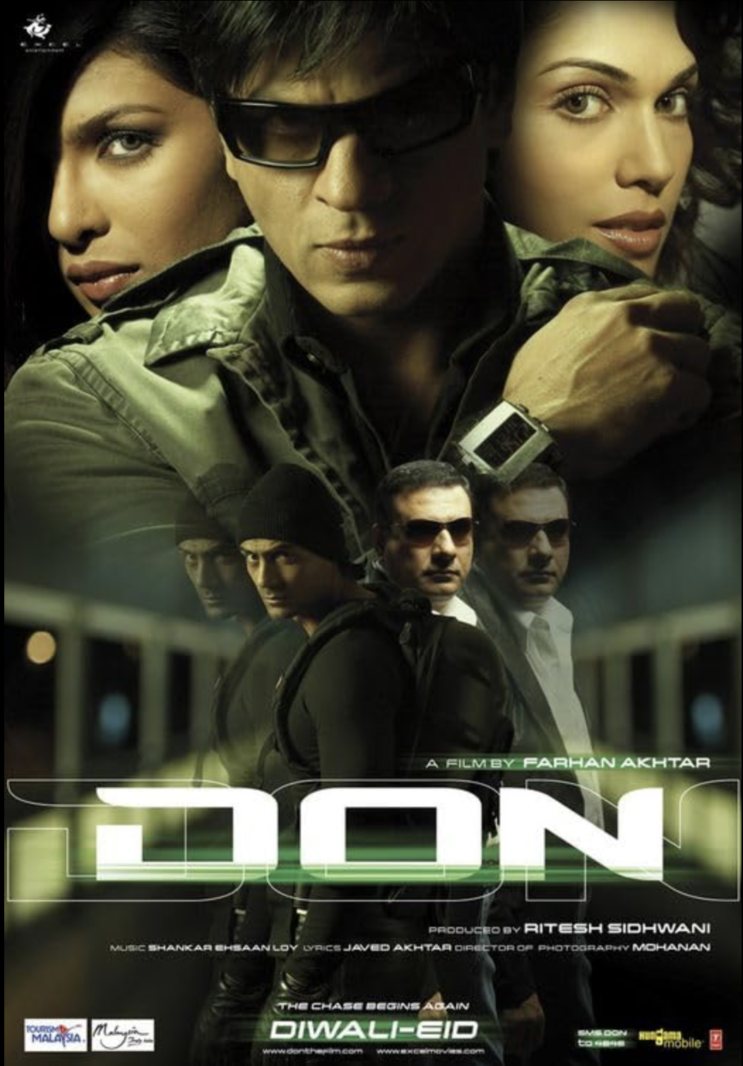 Don: The Chase Begins Again official poster featuring Rajesh Khattar