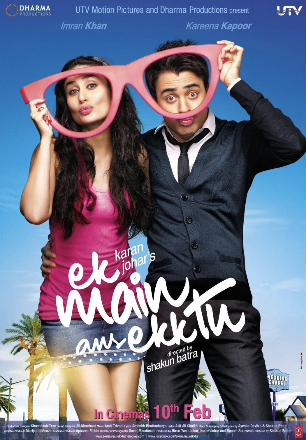 Ek Main Aur Ekk Tu official poster featuring Rajesh Khattar