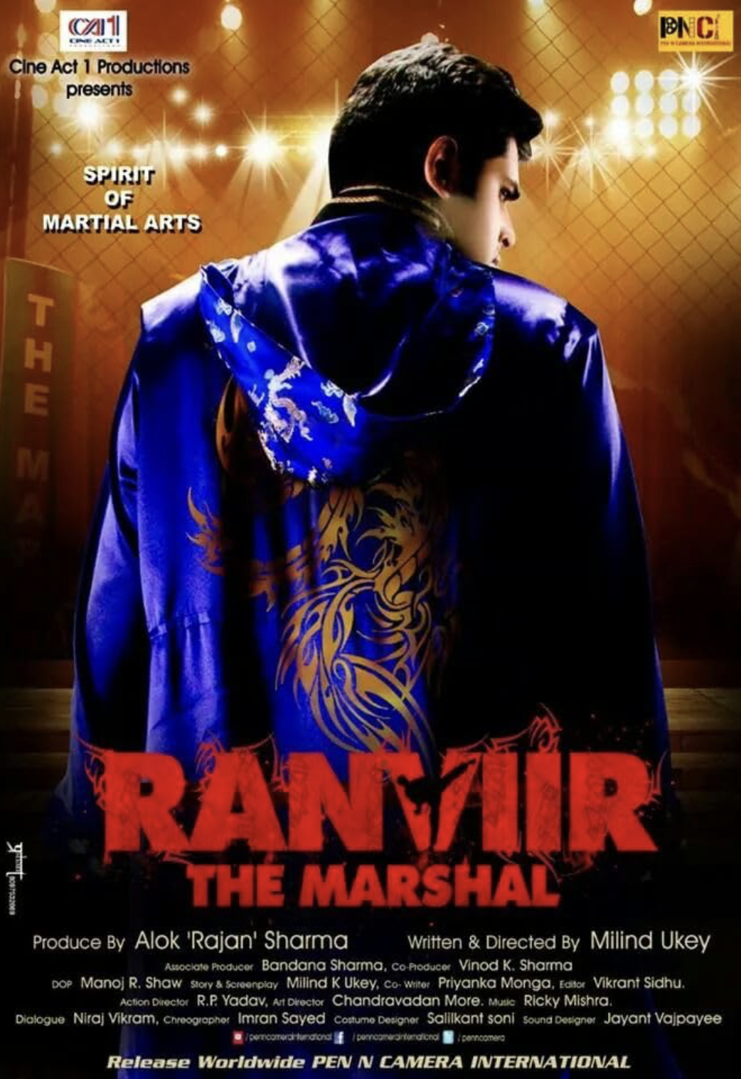 Ranviir The Marshal official poster featuring Rajesh Khattar