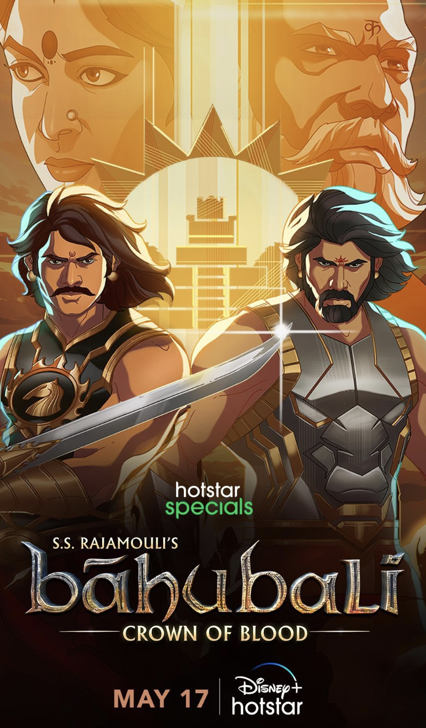 Baahubali: Crown of Blood official poster featuring Rajesh Khattar