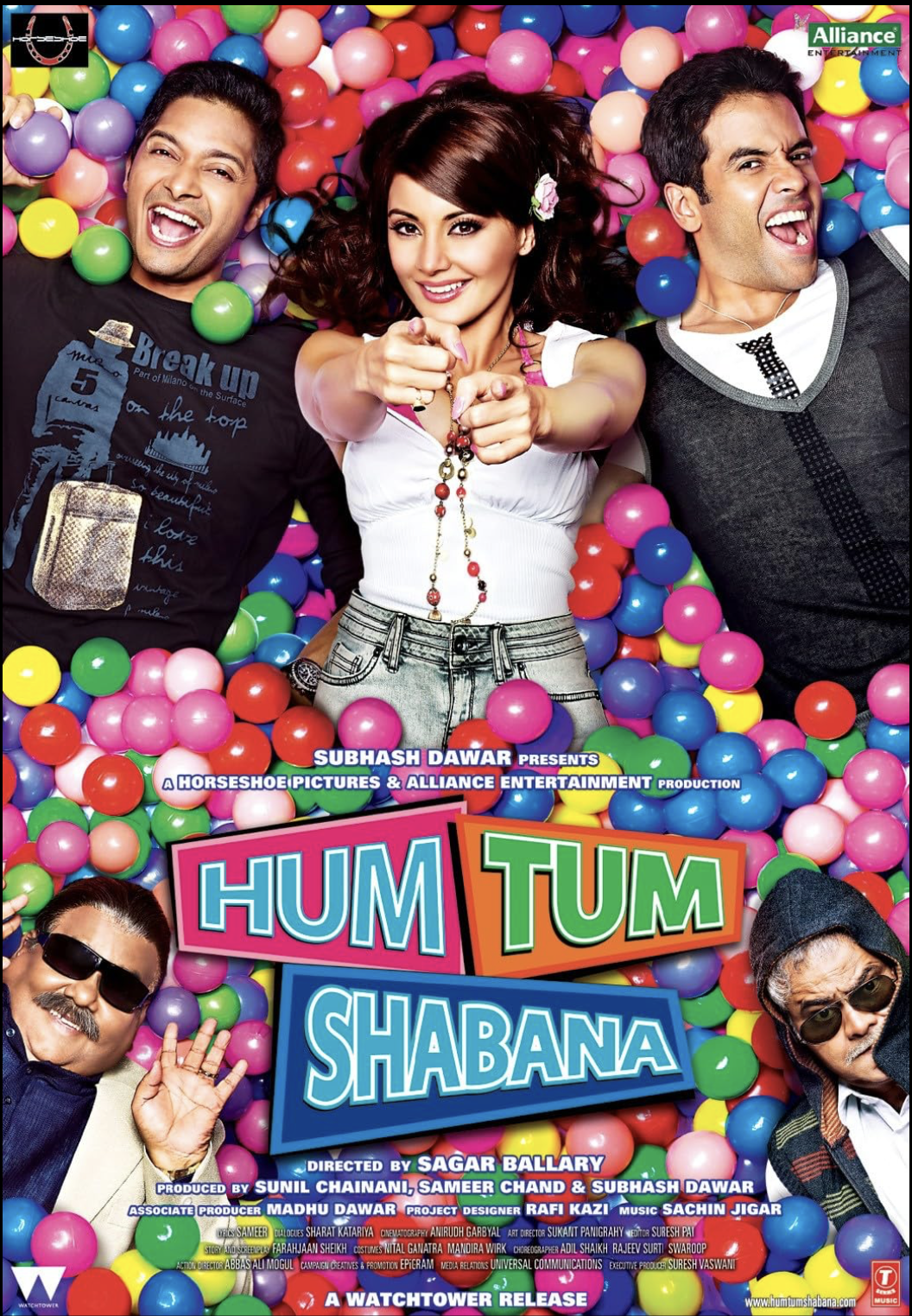 Hum Tum Shabana official poster featuring Rajesh Khattar