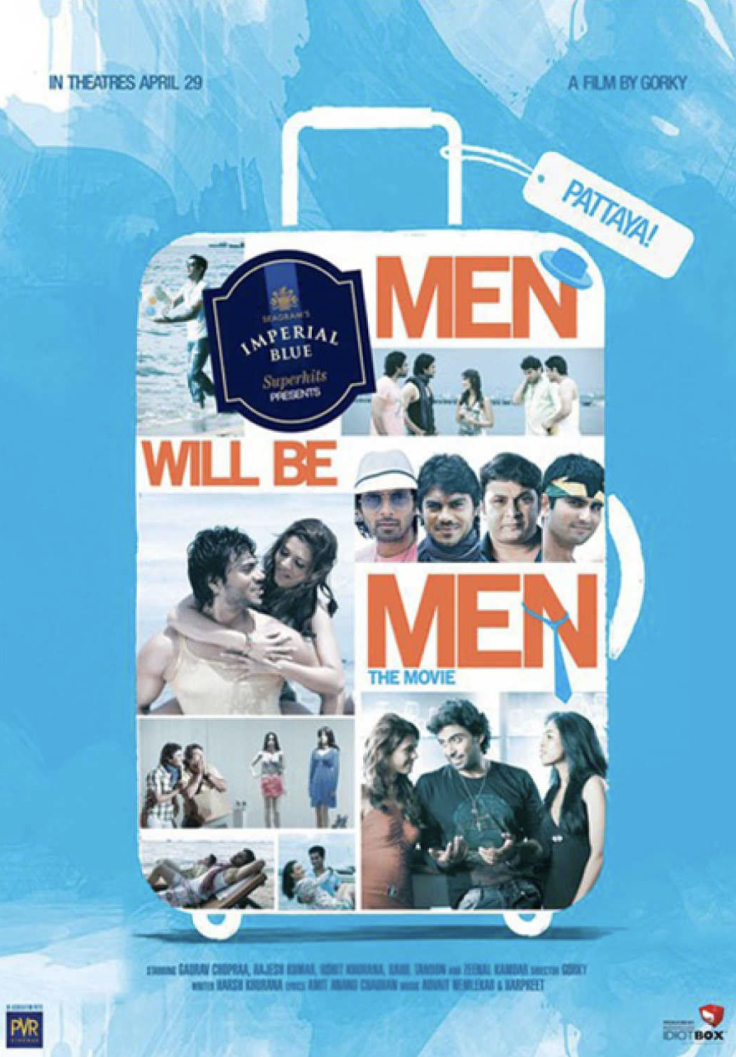 Men Will Be Men official poster featuring Rajesh Khattar