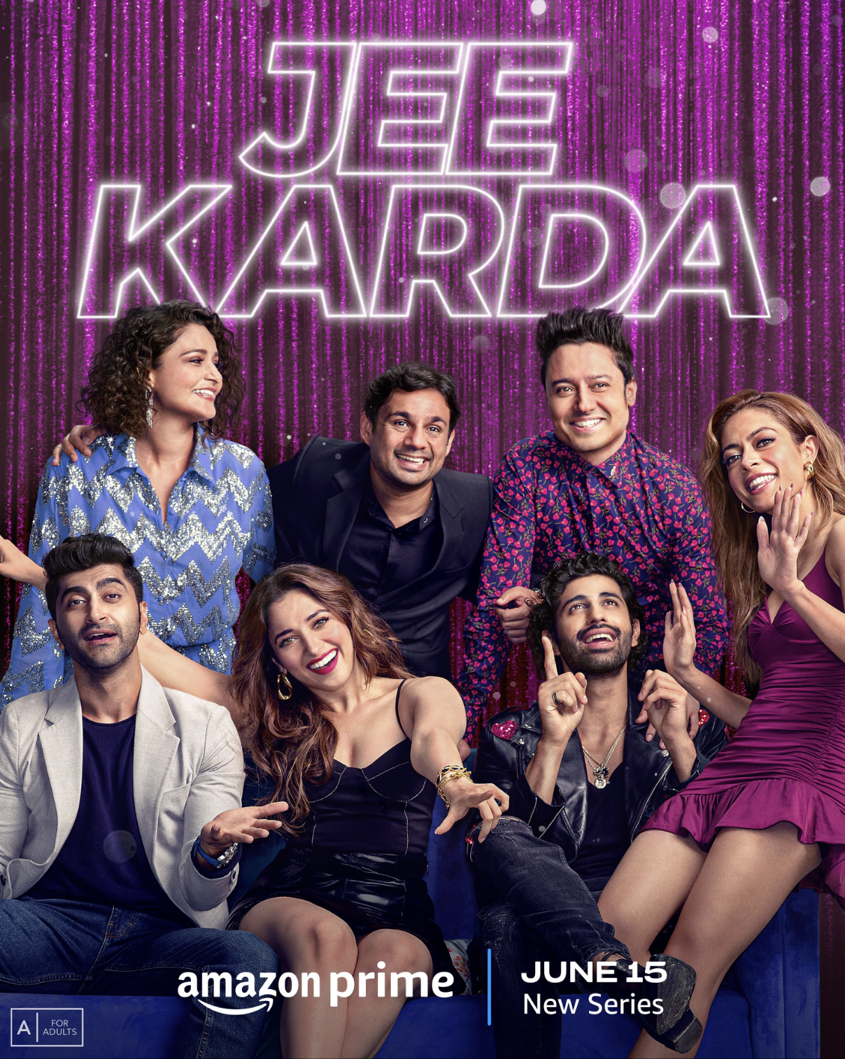 Jee Karda official poster featuring Rajesh Khattar