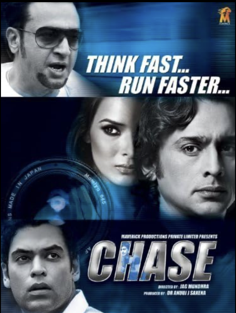 Chase official poster featuring Rajesh Khattar